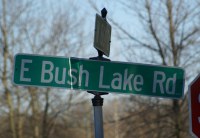 President Bush Street Sign