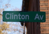 President Clinton Street Sign