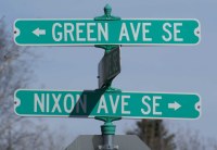 President Nixon Street Sign