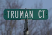 President Truman Street Sign