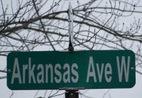 Arkansas Street Sign