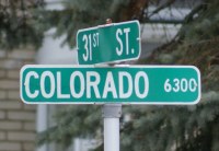 Colorado Street Sign