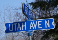 Utah Street Sign
