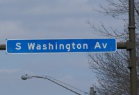 Washington Street Sign
