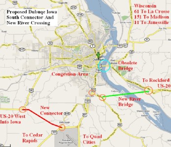 Proposed Dubuque Iowa Bypass