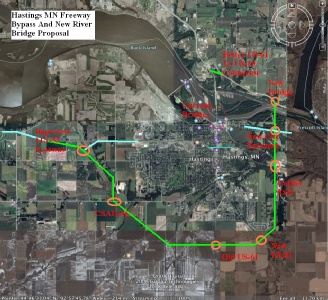 Proposed Hastings Minnesota Bypass