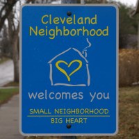 Cleveland Neighborhood Sign
