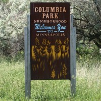 Columbia Park Neighborhood Sign