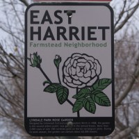 East Harriet Neighborhood Sign