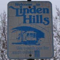 Linden Hills Neighborhood Sign