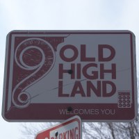 Old Highland Development Sign