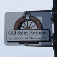 Old Saint Anthony Neighborhood Sign