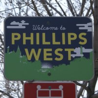 Phillips West Neighborhood Sign