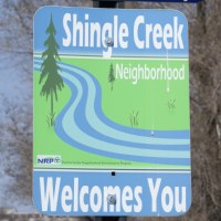 Shingle Creek Neighborhood Sign