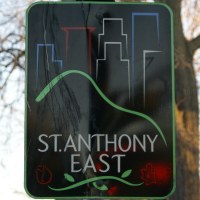 Saint Anthony East Neighborhood Sign