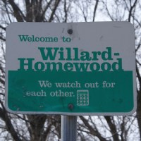 Willard-Homewood Neighborhood Sign