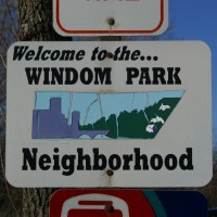 Windom Park Neighborhood Sign