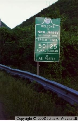 State Line Sign