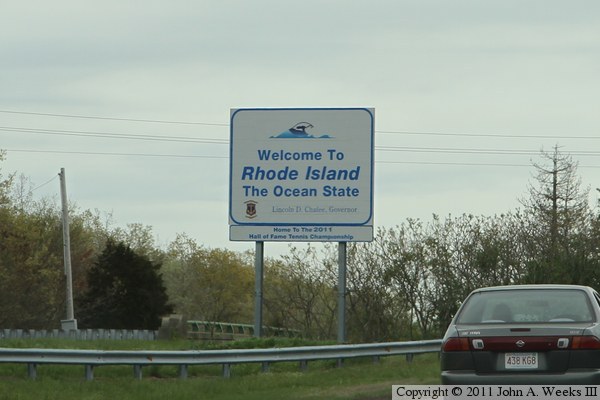 State Line Sign