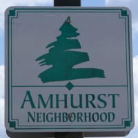 Amhurst Neighborhood Sign