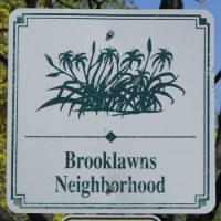 Brooklawns Neighborhood Sign