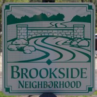 Brookside Neighborhood Sign
