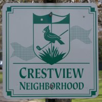 Crestview Neighborhood Sign