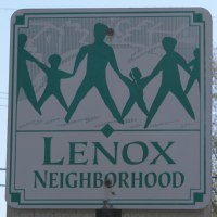 Lenox Neighborhood Sign