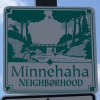 Minnehaha Neighborhood Sign