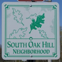 South Oak Hill Neighborhood Sign