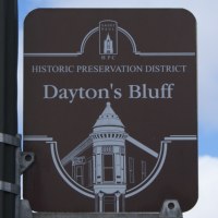 Dayton's Bluff Historic District Sign
