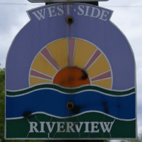 Riverview Neighborhood Sign
