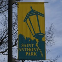 Saint Anthony Park District Flag