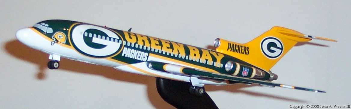 Green Bay Packer Boeing 727