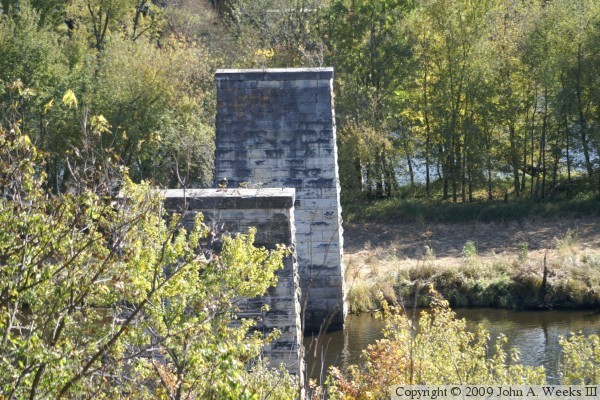 Wisconsin Central Railroad Bridge Ruins