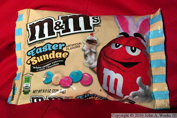 Easter Sundae M&M's