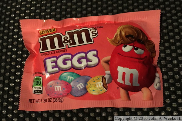 Peanut Butter Egg M&M's Individual Size