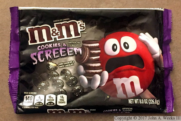 Cookies & Scream M&M's