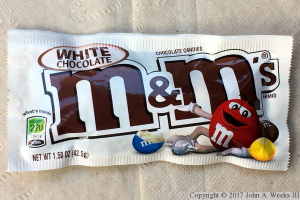 White Chocolate M&M's