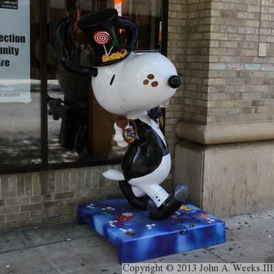 Peanuts On Parade - Snoopy - Top Hat And Tail